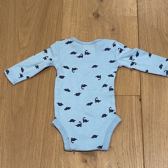 2 Carter’s child of mine Newborn Long Sleeve Onesie - Picture 3 of 6